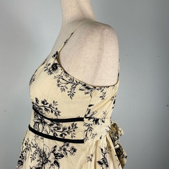 Maurices Floral Print Spaghetti Strap Midi Dress Size 3/4 EUC - Picture 4 of 8